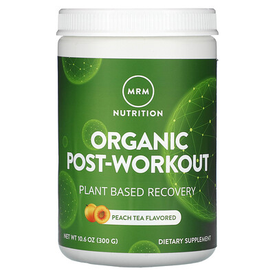 

MRM Nutrition Organic Post-Workout Peach Tea 10.6 oz (300 g)