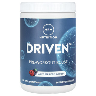 MRM Nutrition, DRIVEN，氮泵加强，混合浆果，12.3 盎司（350 克）