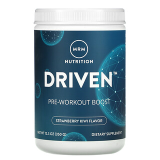 MRM, DRIVEN, Pre-Workout Boost, Strawberry Kiwi, 12.3 oz (350 g)