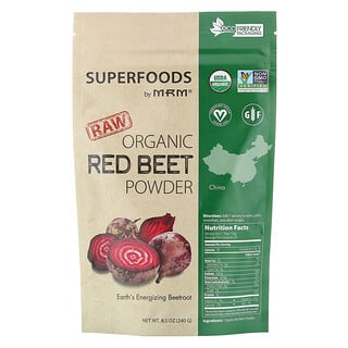 MRM, Raw Organic Red Beet Powder, 8.5 oz (240 g)