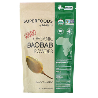 MRM, Poudre de baobab biologique pure, 240 g