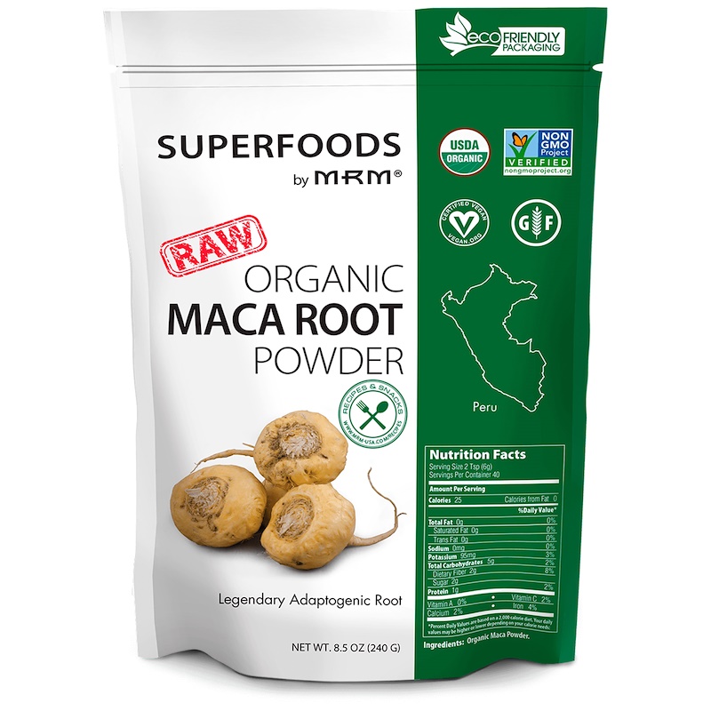 Mrm Raw Organic Maca Root Powder 85 Oz 240 G Herbs Blog