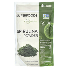 Raw Hawaiian Spirulina, необроблена гавайська спіруліна, порошок, 240 г (8,5 унцій)