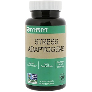 Купить MRM, Stress Adaptogens , 60 Vegan Capsules  на IHerb