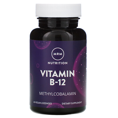 MRM Nutrition, Vitamin B-12, 60 Vegan Lozenges
