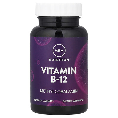 MRM Nutrition, Vitamina B12, 60 pastillas veganas