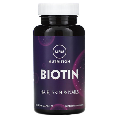 MRM Biotin, 60 Vegan Capsules