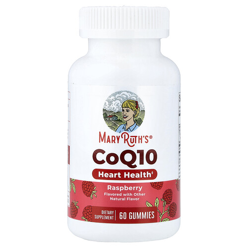 MaryRuth's, CoQ10 Gummies, CoQ10-Fruchtgummis, Himbeere, 60 Fruchtgummis (60 mg pro Fruchtgummi)