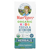 MaryRuth Organics, Herbals，兒童專注力和注意力有機液體滴劑，1 液量盎司（30 毫升）