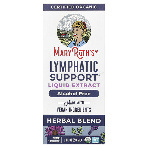 MaryRuth's, Flüssigextrakt zur Lymphunterstützung, alkoholfrei, 30 ml