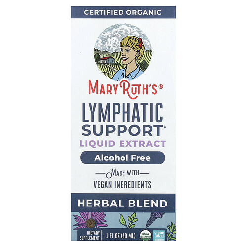 Maryruth's Lymphatic Support Liquid Extract, Alcohol Free, 1 fl oz (30 ml)