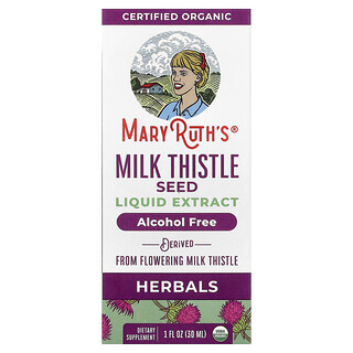 MaryRuth's, Organic Milk Thistle Seed Liquid Extract, Alcohol Free, 1 fl oz (30 ml)