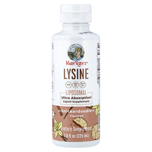 Maryruth's Lysine Liposomal, Snickerdoodle, 7.6 fl oz (225 ml)