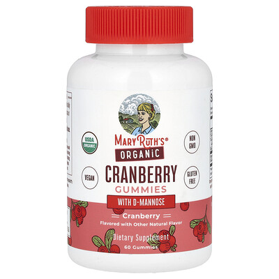 Product Image for MaryRuth's, Organic Cranberry Gummies with D-Mannose, 60 Gummies