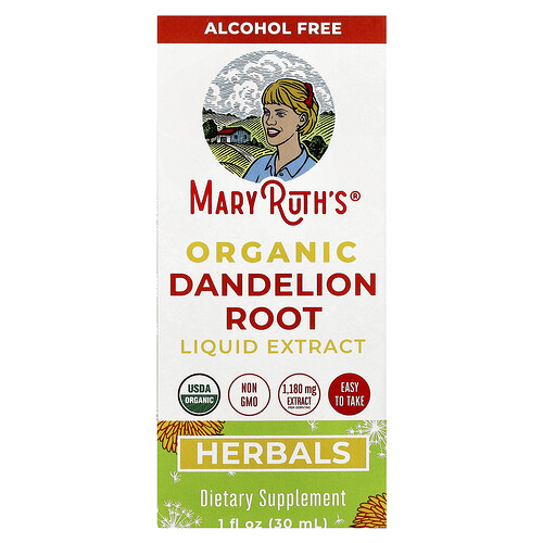 MaryRuth's, Organic Dandelion Root Liquid Extract, Flüssigextrakt aus Bio-Löwenzahnwurzel, 30 ml (1 fl. oz.)