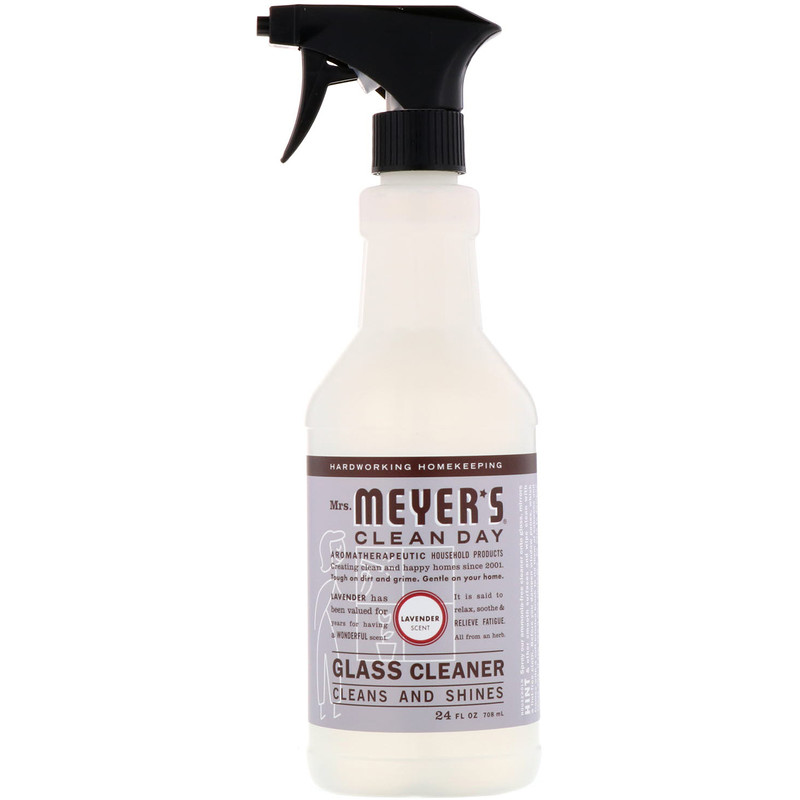 Mrs. Meyers Clean Day, Glass Cleaner, Lavender Scent, 24 fl oz (708 ml) iHerb