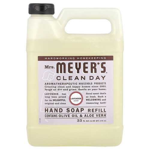 Mrs. Meyers Clean Day, Hand Soap Refill, Hand Soap Refill, Lavendel, 975 ml (33 fl. oz.)