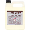 Mrs. Meyers Clean Day, 液體洗手液補充裝，薰衣花草香氣，33 液量盎司（975 毫升）