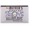 Mrs. Meyers Clean Day, 日常香皂,薰衣草味,5.3盎司(150克)
