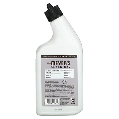 Купить Mrs. Meyers Clean Day Чистящее средство для унитаза, лавандовый аромат, 24 жидких унции (710 мл)