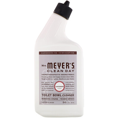 Mrs. Meyers Clean Day Чистящее средство для унитаза, лавандовый аромат, 24 жидких унции (710 мл)