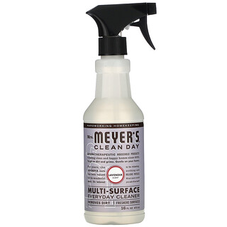 Mrs. Meyers Clean Day, универсальное повседневное чистящее средство, с ароматом лаванды, 473 мл (16 жидк. унций)