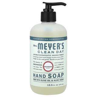 Mrs. Meyers Clean Day, Hand Soap, Birchwood, 12.5 fl oz (370 ml)