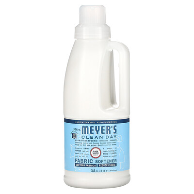 Купить Mrs. Meyers Clean Day Кондиционер для белья, дождевая вода, 946 мл (32 жидк. Унции)