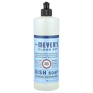 Mrs. Meyers Clean Day, Sapone per piatti, acqua piovana, 473 ml