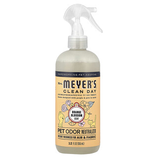 Mrs. Meyers Clean Day, Pet Odour Neutraliser, Orange Blossom, 12 fl oz (355 ml)