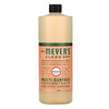 Mrs. Meyers Clean Day, مُركز متعدد السطح، برائحة الليمون واللويزة، 32 أوقية (946 مل)