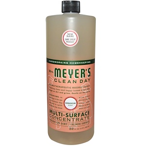 Mrs. Meyers Clean Day, Multi-Surface Concentrated Cleaner, Geranium, 32 fl. oz.