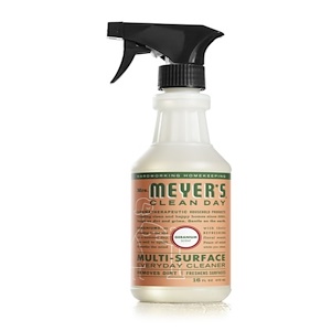Купить Mrs. Meyers Clean Day, Средство для очищения различного рода поверхностей, с запахом герани, 16 жидких унций (473 мл)  на IHerb