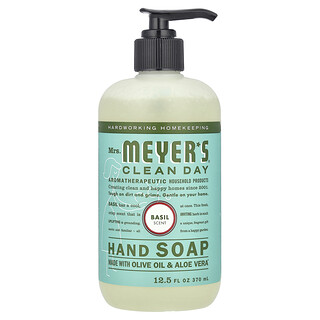 Mrs. Meyers Clean Day, Мыло для рук, с запахом герани, 370 мл (12,5 жидк. унции)