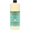 Mrs. Meyers Clean Day, Multi-Surface Concentrate, Basil, 32 fl oz (946 ml)