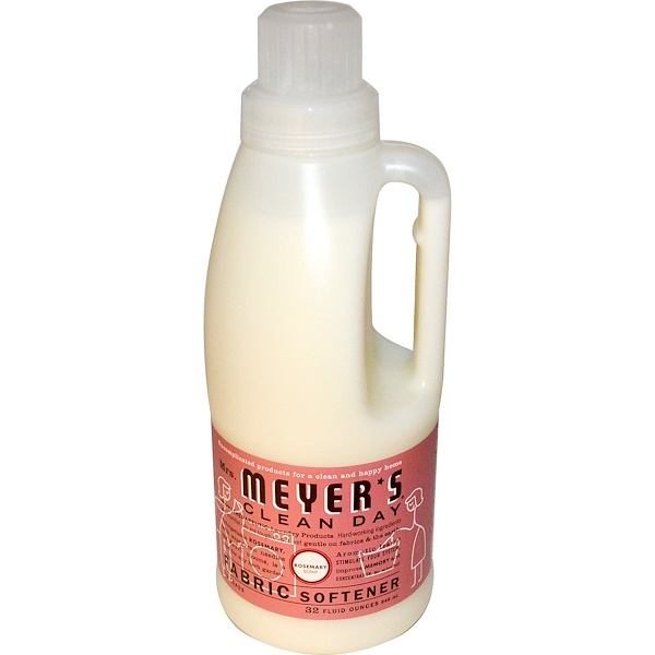 Mrs. Meyers Clean Day, Кондиционер для белья с ароматом розмарина, 32 стирки, 946 мл