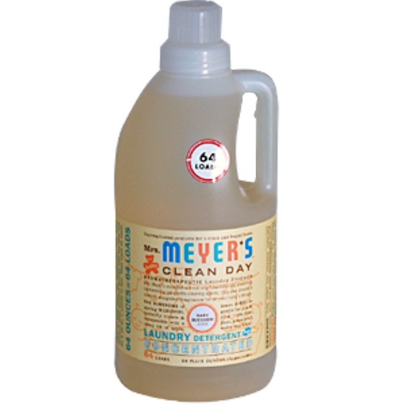 Mrs. Meyers Clean Day, Baby Laundry Detergent Concentrated, Baby