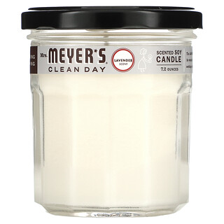 Mrs. Meyers Clean Day, Scented Soy Candle, Lavender Scent, 7.2 oz (204 g)