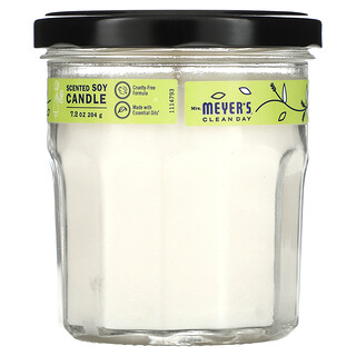 Mrs. Meyers Clean Day, Αρωματικό κερί σόγιας, λουίζα, 7,2 oz (204 g)