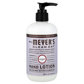 Mrs. Meyers Clean Day, Лосьон для рук, с лавандой, 354 мл (12 жидк. Унций)