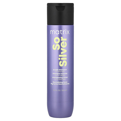 Product Image for Matrix, So Silver, Purple Shampoo, 10.1 fl oz (300 ml)