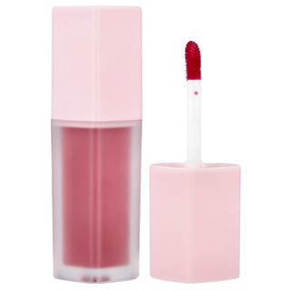 Merrymonde, Milk Heart Tint, Pour les lèvres et les joues, 02 Lait à la fraise, 5 g