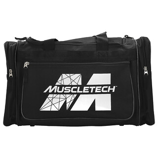 MuscleTech, Spor Çantası, Siyah, 1 Adet