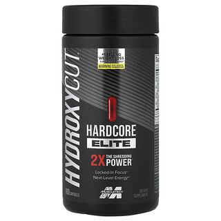 ماسلتيك‏, Hydroxycut Hardcore للصفوة، 100 كبسولة حرارية سريعة الإطلاق