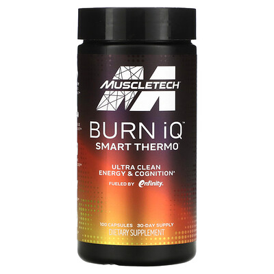 

MuscleTech Burn iQ, Smart Thermo`` 100 капсул