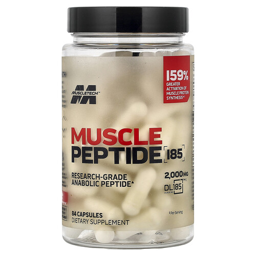 Muscletech Muscle Peptide 185, 84 Capsules (666 mg per Capsule)