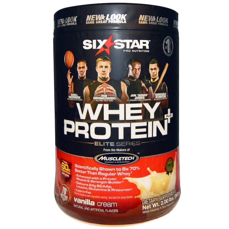 Six Star Six Star Pro Nutrition Whey Protein Elite Series Vanilla Cream 200 Lbs 907 G 3467