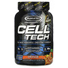 Muscletech, سلسلة الأداء, CELL-TECH، أقوى تركيبة كرياتين، برتقال، 3.00 رطل (1.36 كجم)