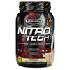 Muscletech, Nitro Tech, whey isolado + desenvolvedor de músculo magro, baunilha, 2 lbs (907 g)