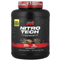 超特大4.5kgプロテイン「ナイトロテック」マッスルテック　ミルクチョコレート Nitro-Tech®（ニトロテック）ホエイプロテイン、ミルクチョコレート
